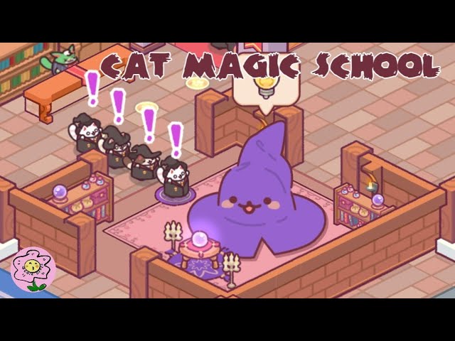 Cat Magic School — скриншот 1