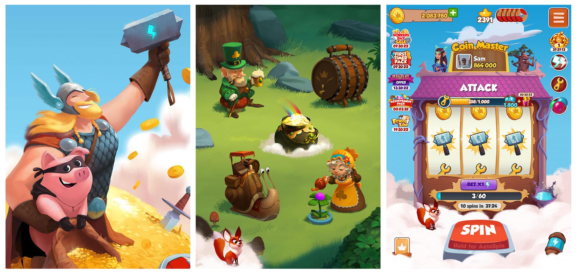 Coinmaster — скриншот 1