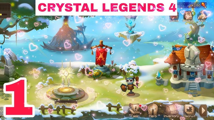 Crystal Legends — скриншот 1