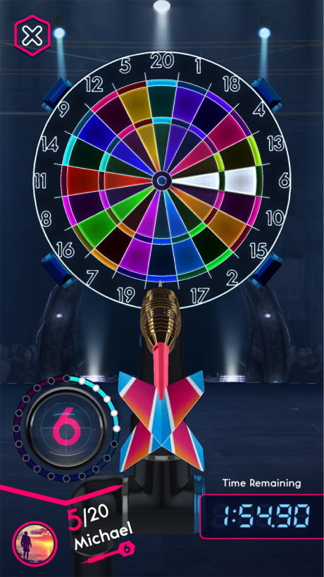 Darts of Fury — скриншот 1