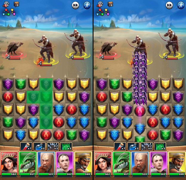 Empires and Puzzles — скриншот 4