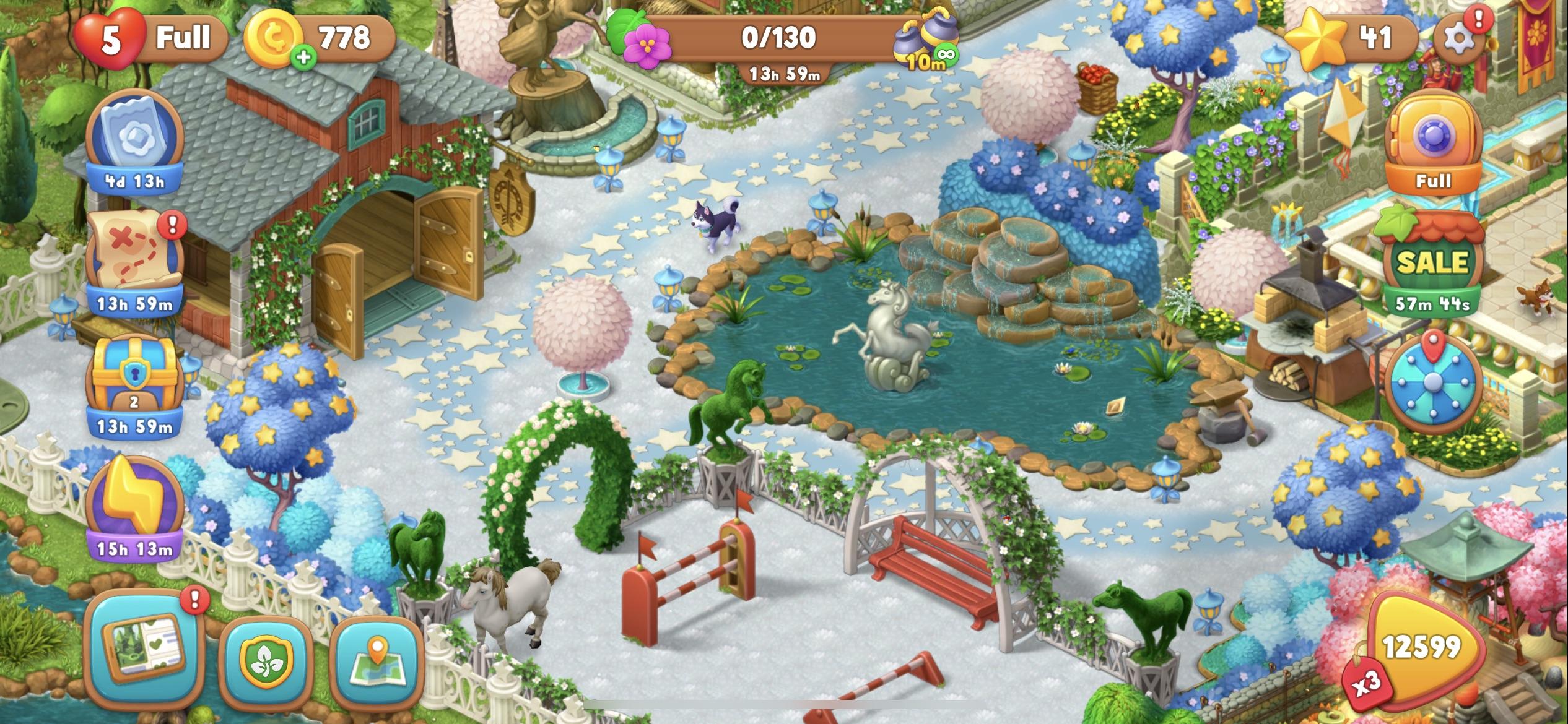 Gardenscapes — скриншот 8