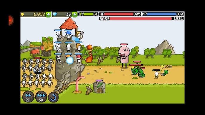Grow Castle — скриншот 1