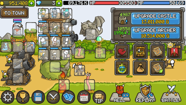 Grow Castle — скриншот 3