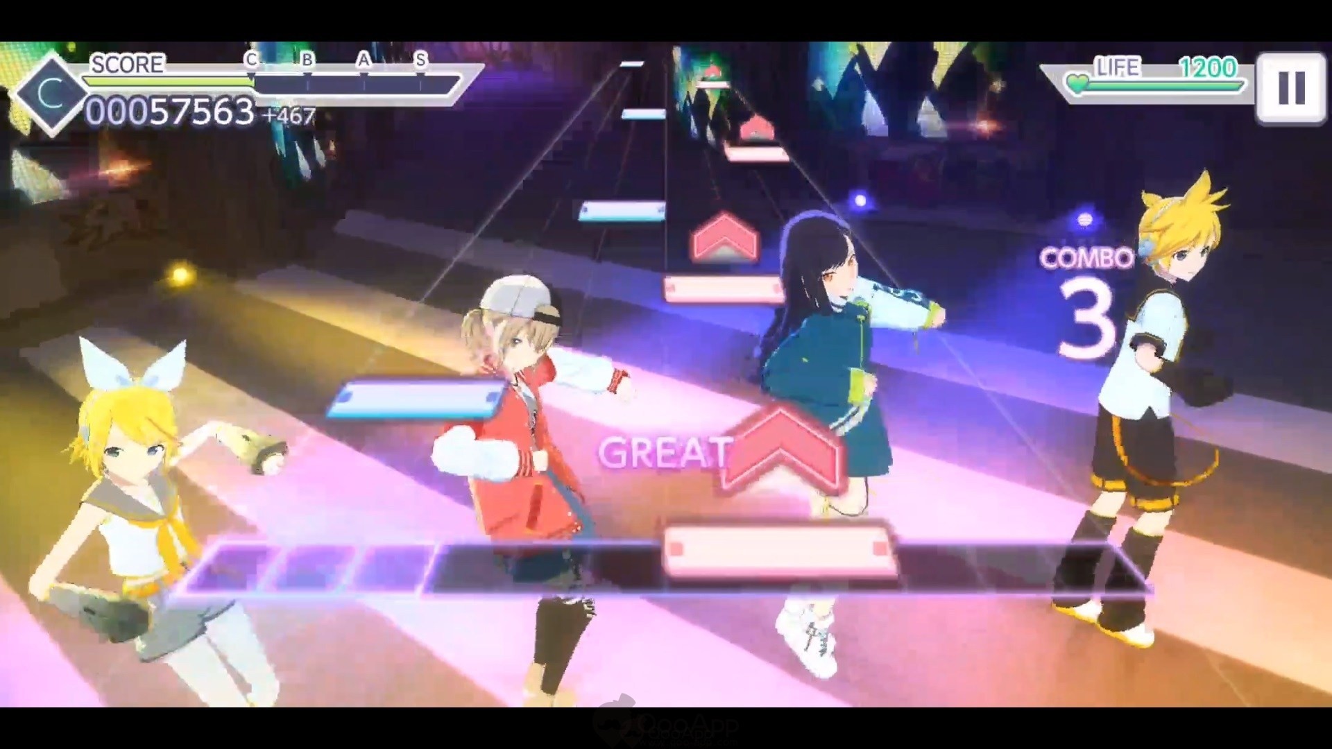 Hatsune Miku Colorful Stage — скриншот 1