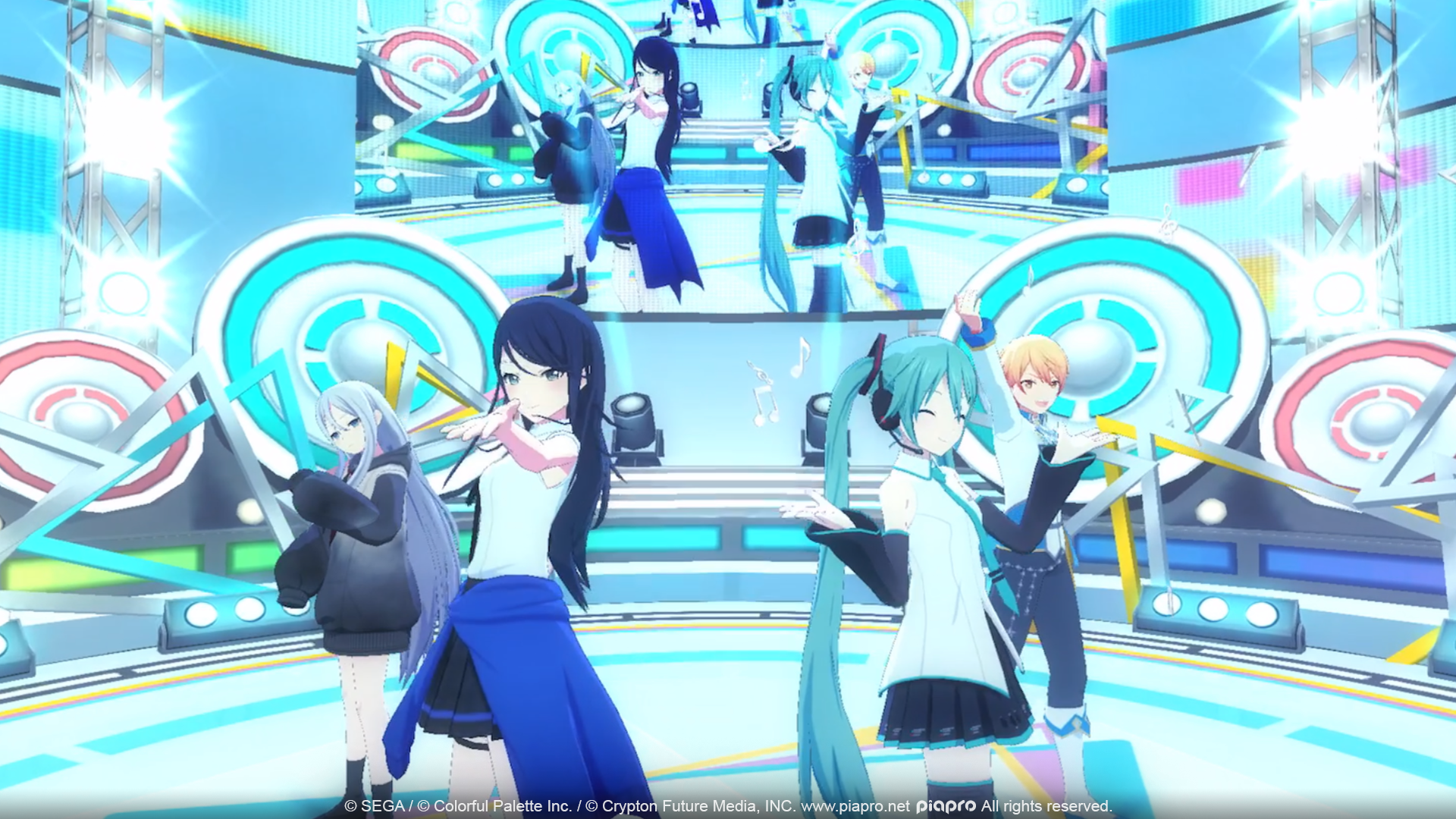 Hatsune Miku Colorful Stage — скриншот 8