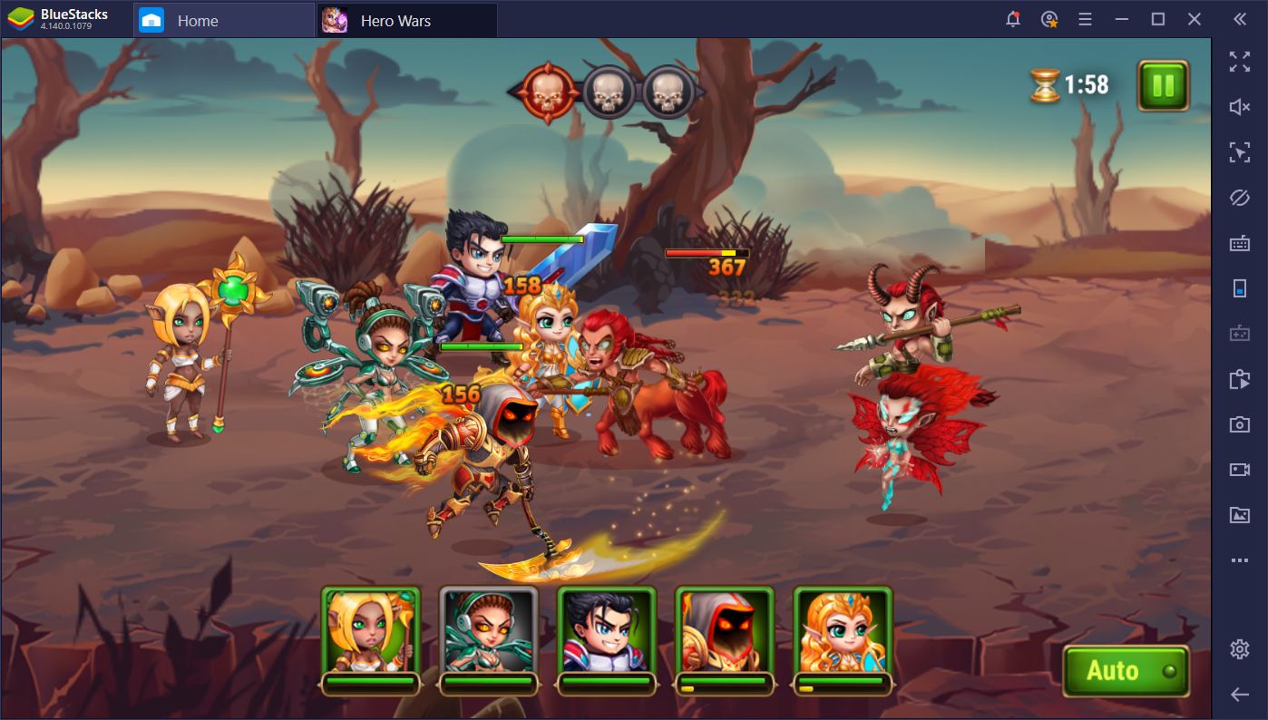 Hero Battle — скриншот 1