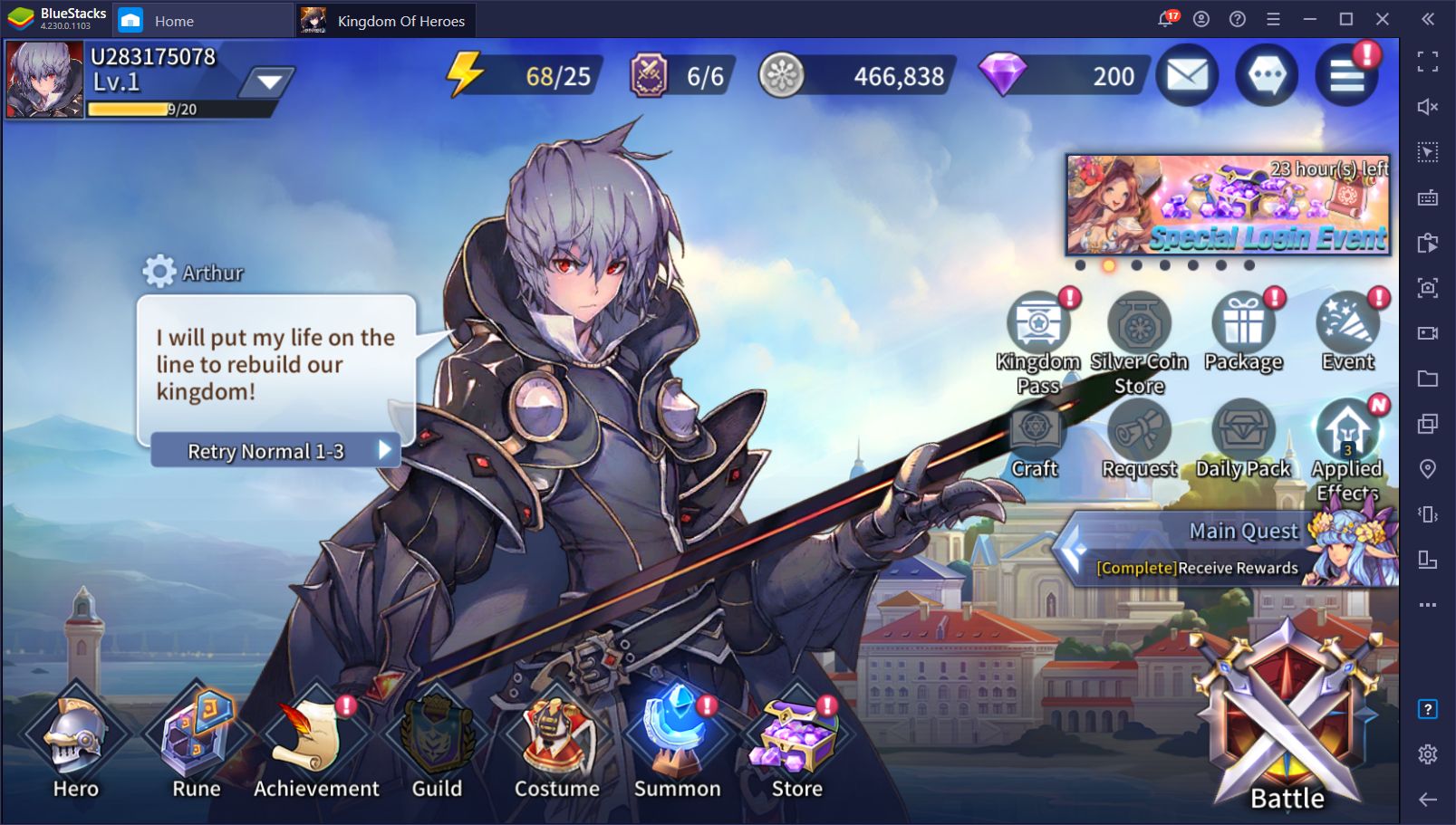 Hero Battle — скриншот 2