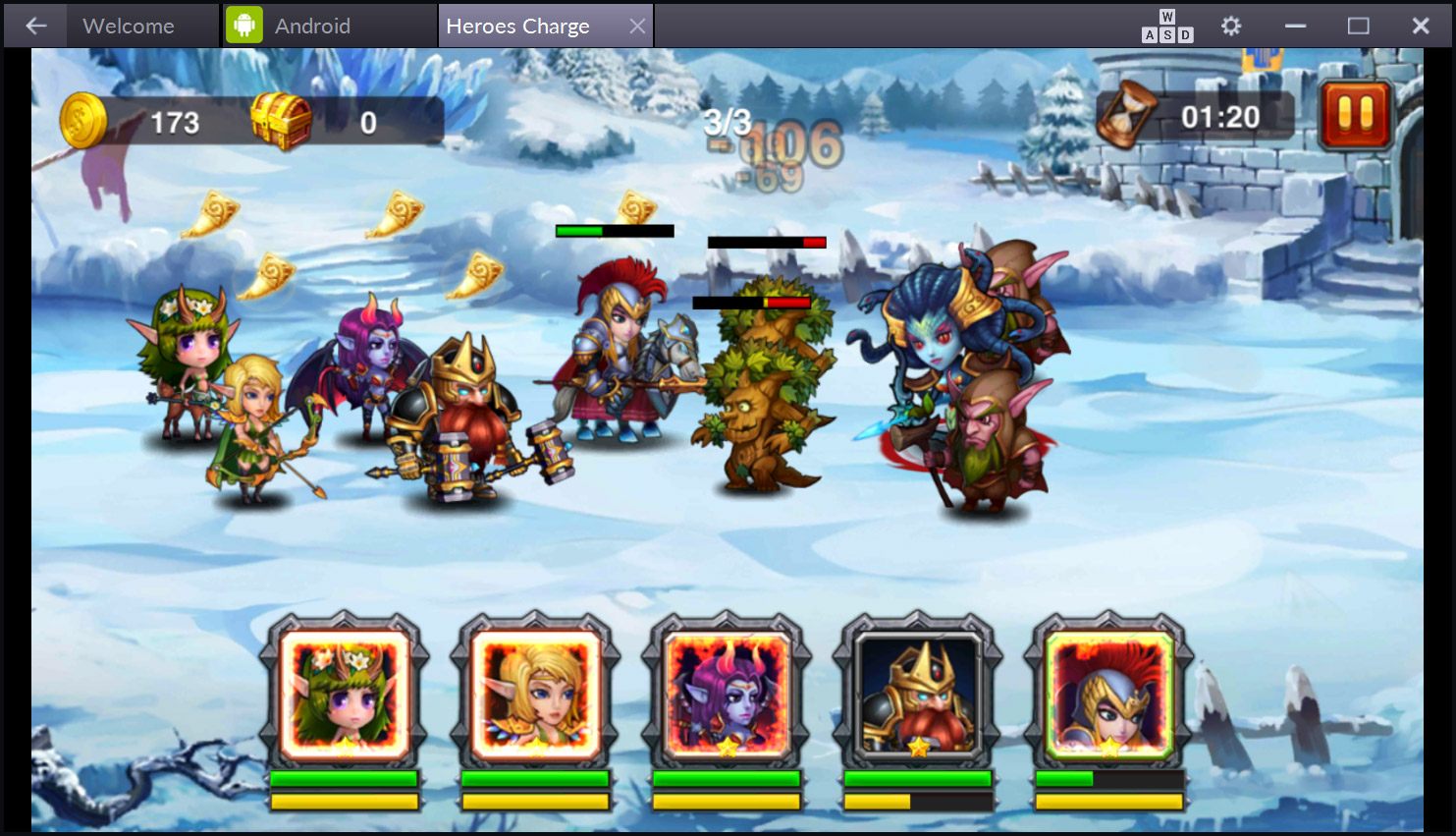 Heroes Charge — скриншот 3