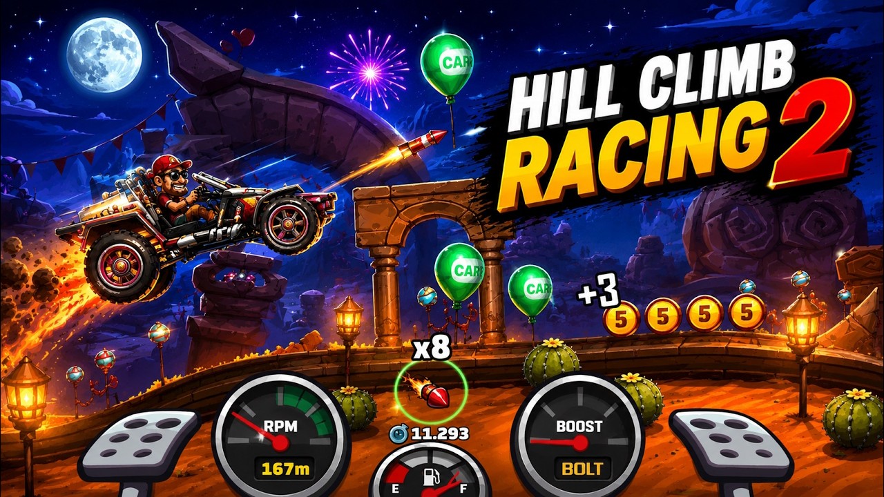 Hill Climb Racing 2 — скриншот 4