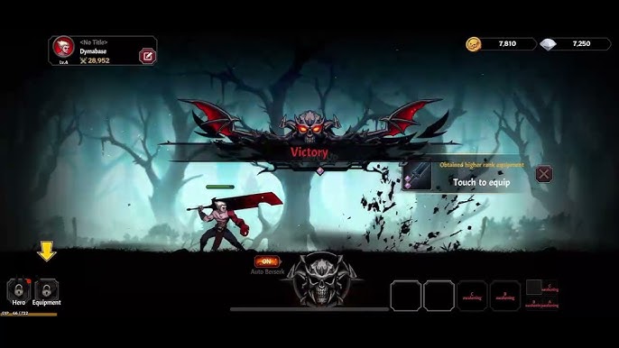 Idle Berserker — скриншот 1