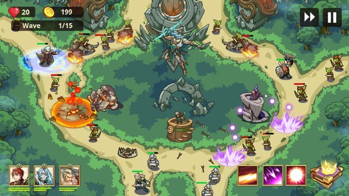 Kingdom War TD — скриншот 3