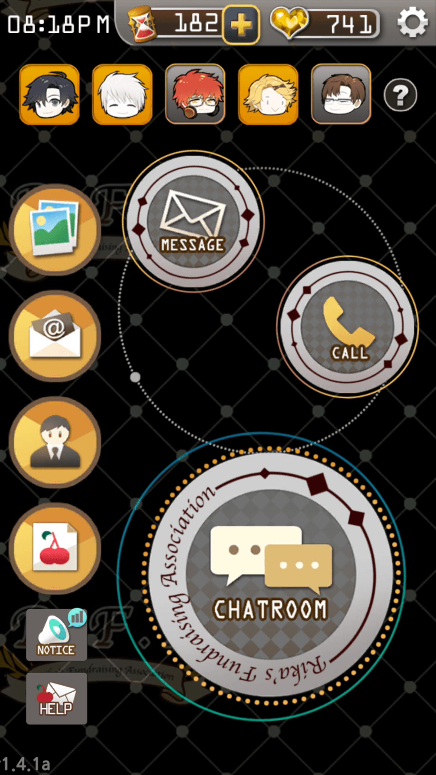 Mystic Messenger — скриншот 1