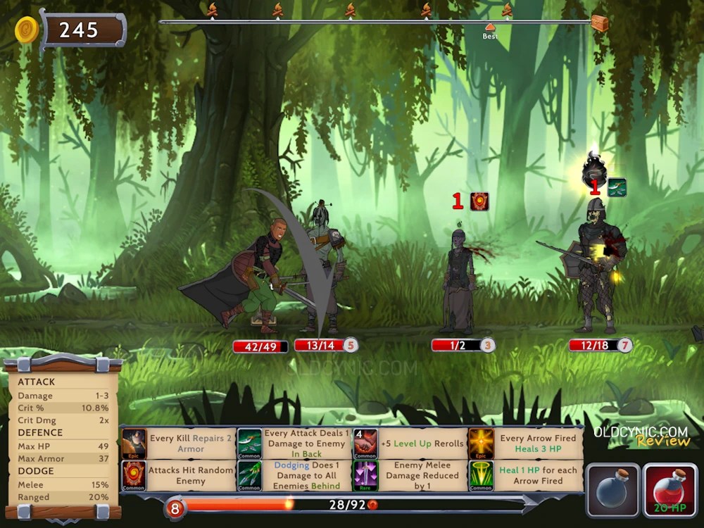 Obsidian Knight RPG — скриншот 1