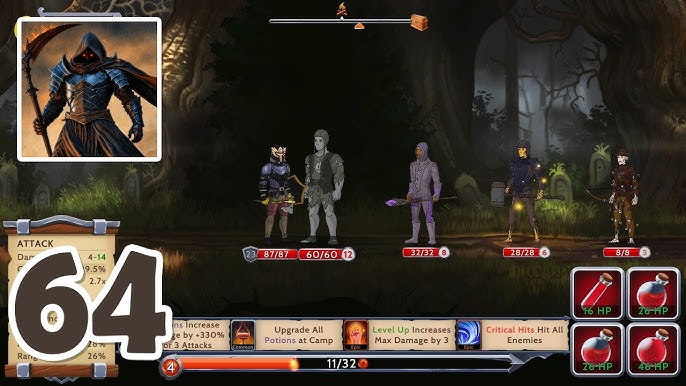 Obsidian Knight RPG — скриншот 2