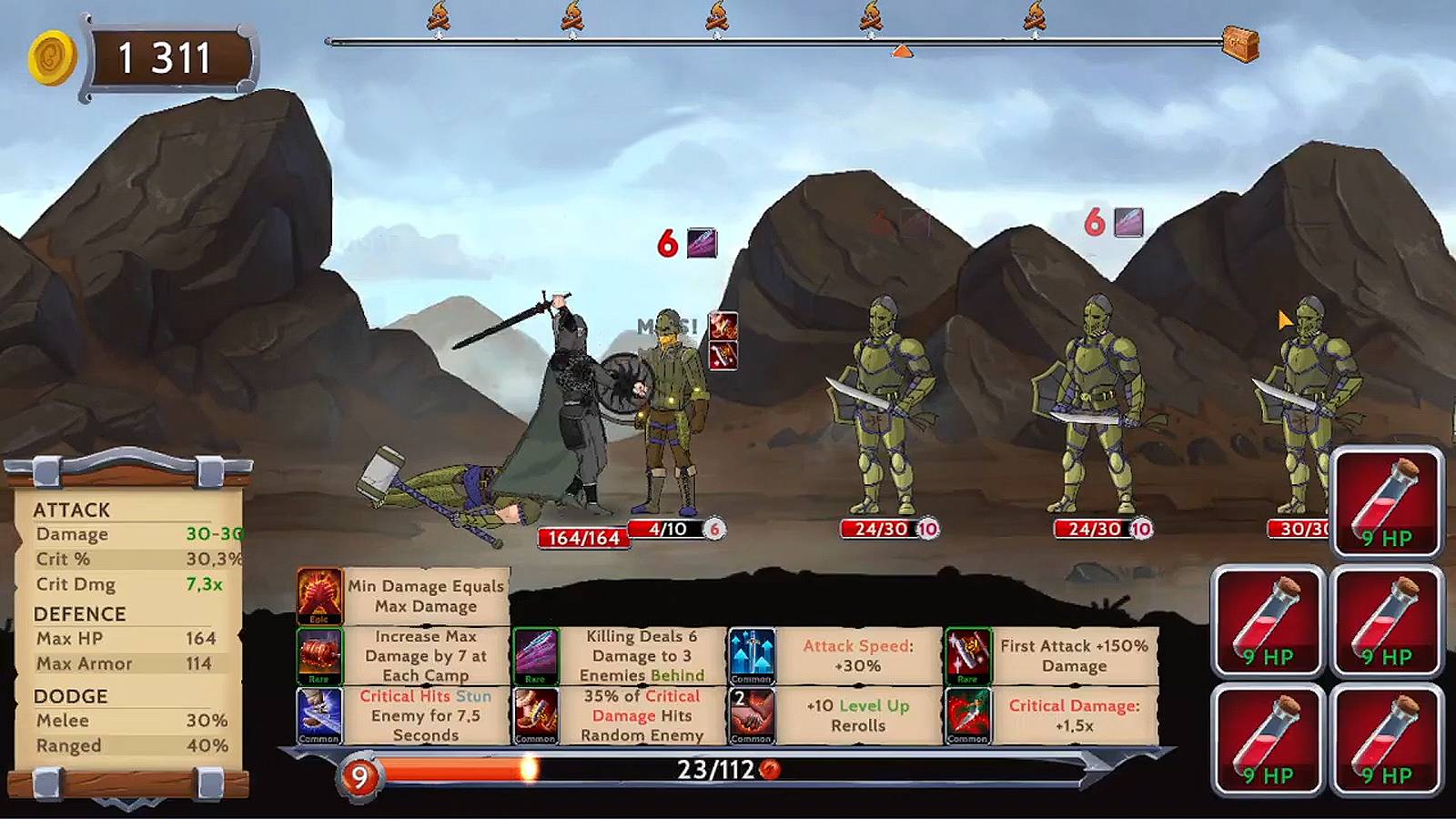 Obsidian Knight RPG — скриншот 4