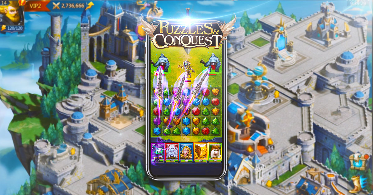 Puzzles and Conquest — скриншот 1