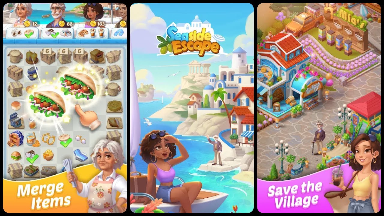 Seaside Escape — скриншот 1