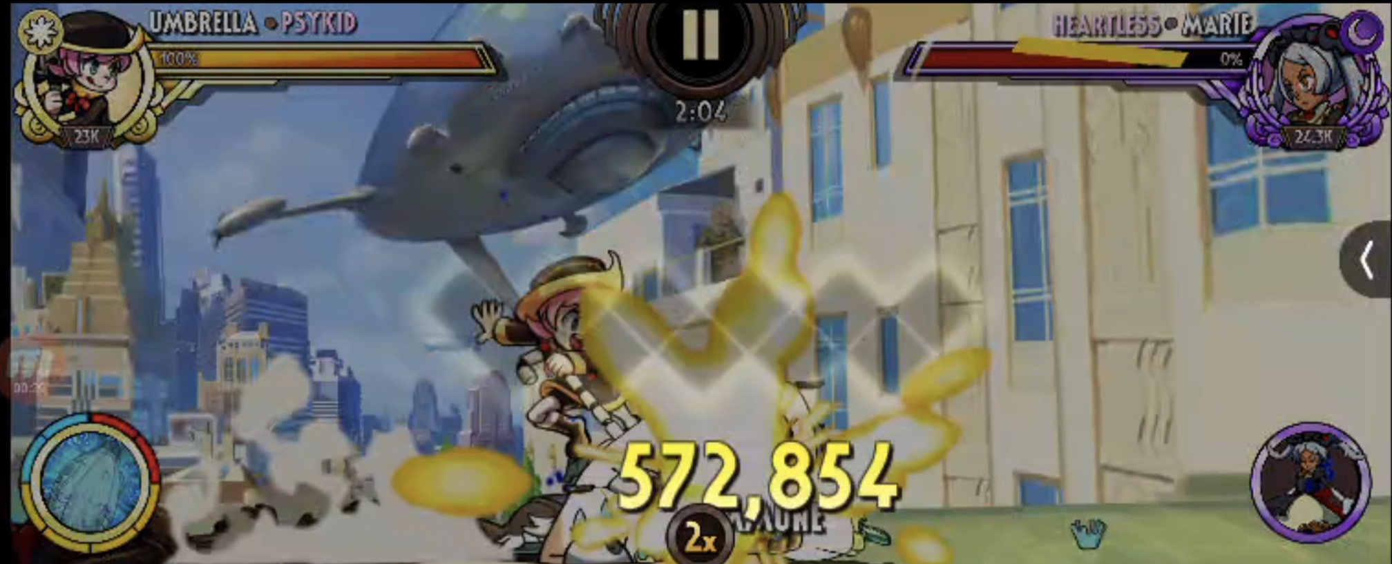 Skullgirls — скриншот 1