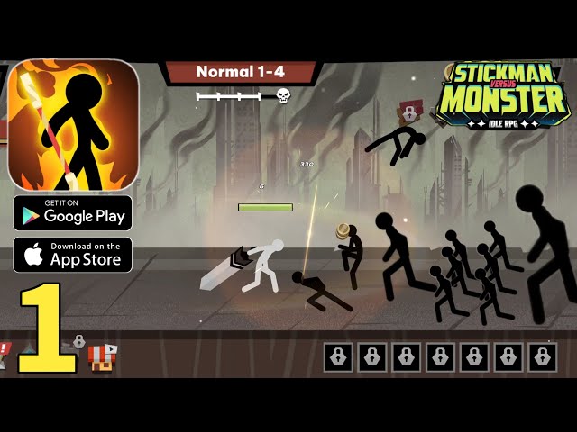 Stickman vs Monster — скриншот 1
