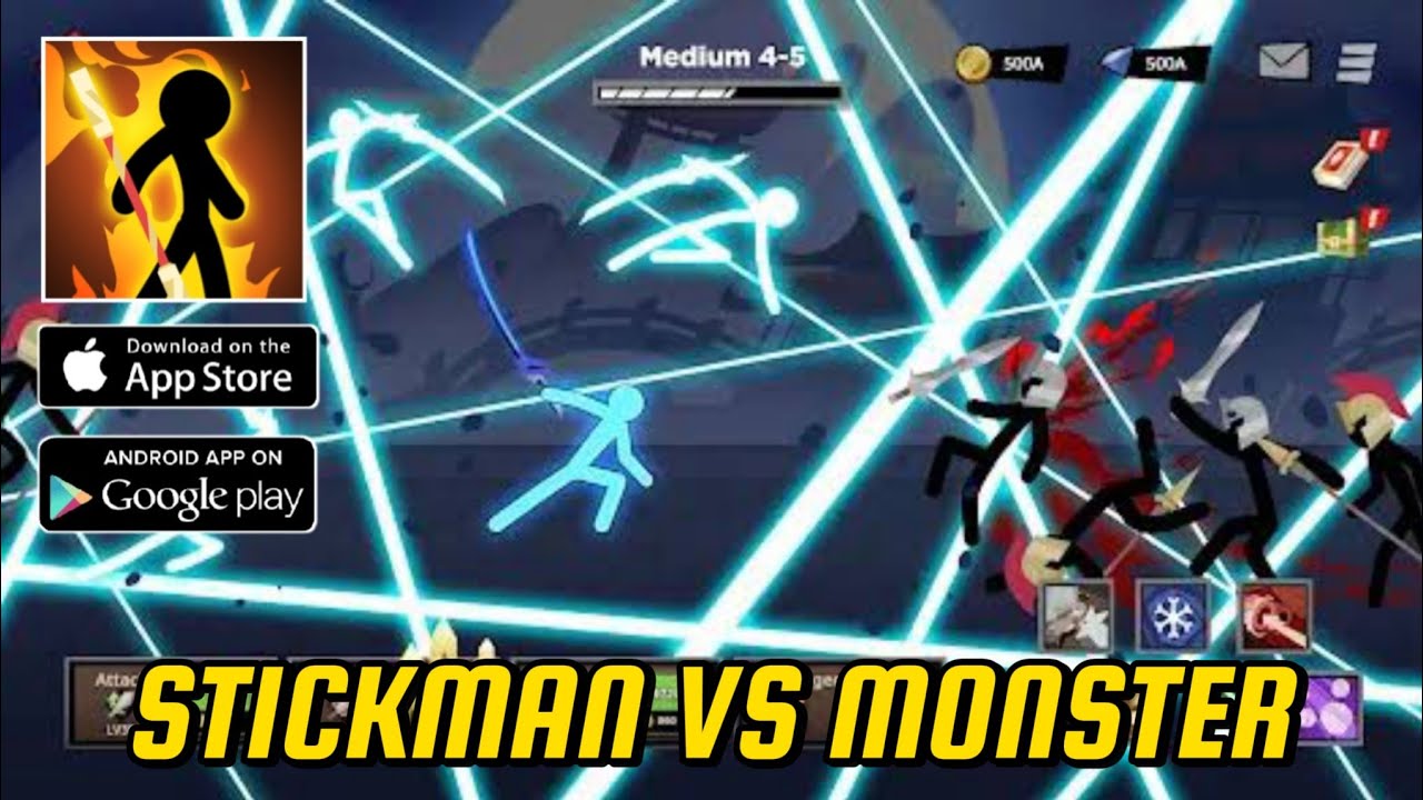 Stickman vs Monster — скриншот 6