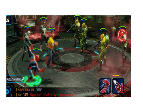 Strike Force Marvel — скриншот 2