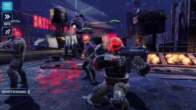 Strike Force Marvel — скриншот 4