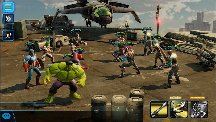Strike Force Marvel — скриншот 5