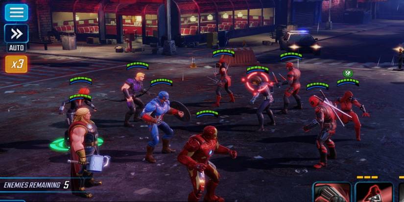 Strike Force Marvel — скриншот 8