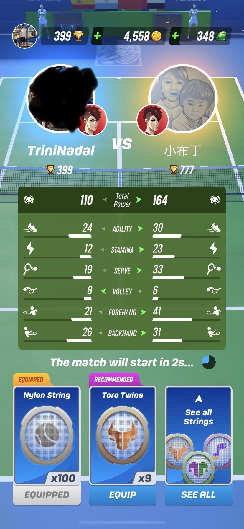 Tennis Clash — скриншот 2