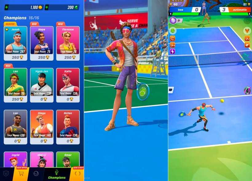 Tennis Clash — скриншот 3