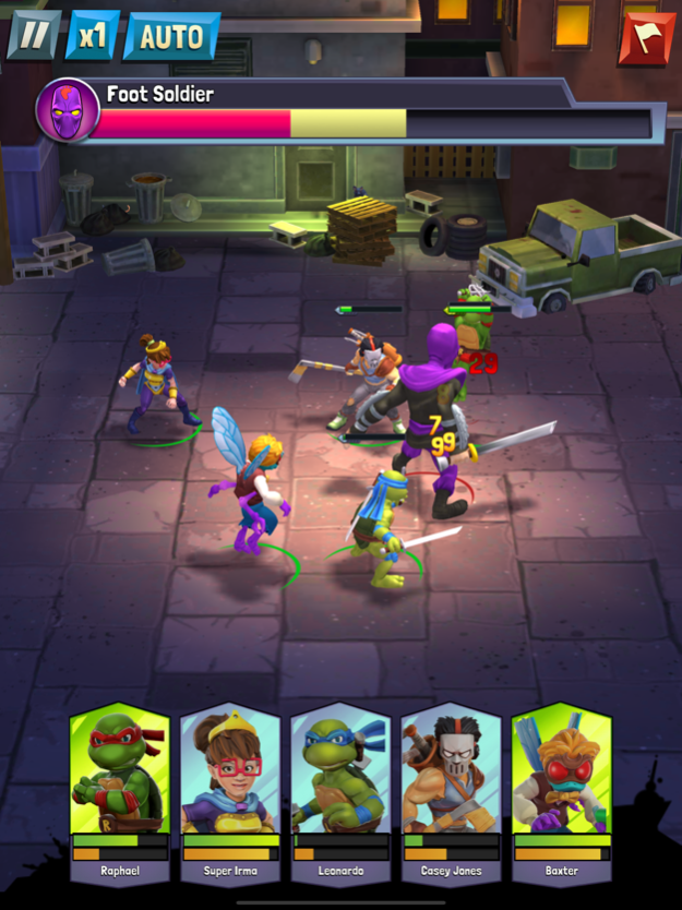 TMNT Mutant Madness — скриншот 7