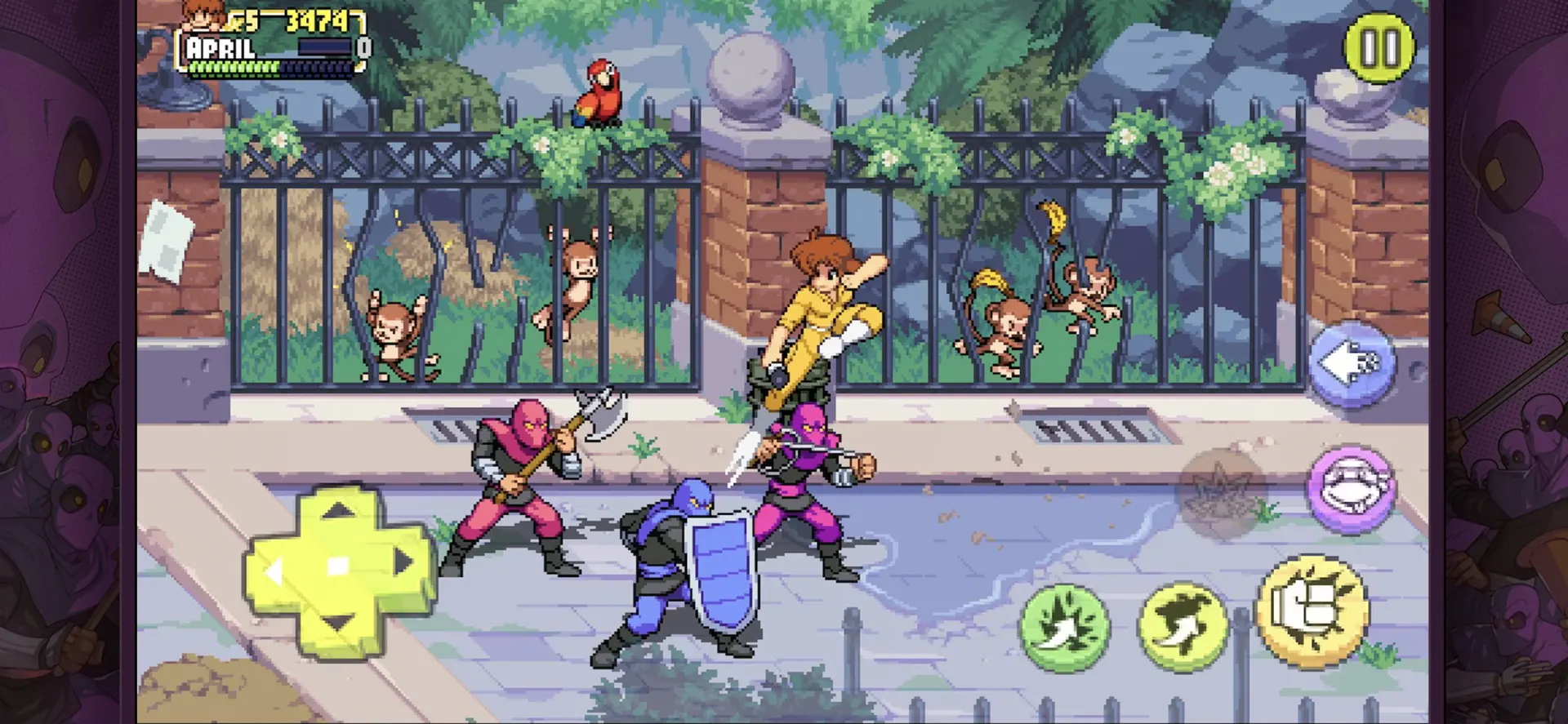 TMNT Shredders Revenge — скриншот 4