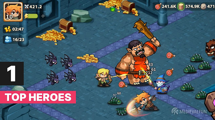 Top Heroes — скриншот 1