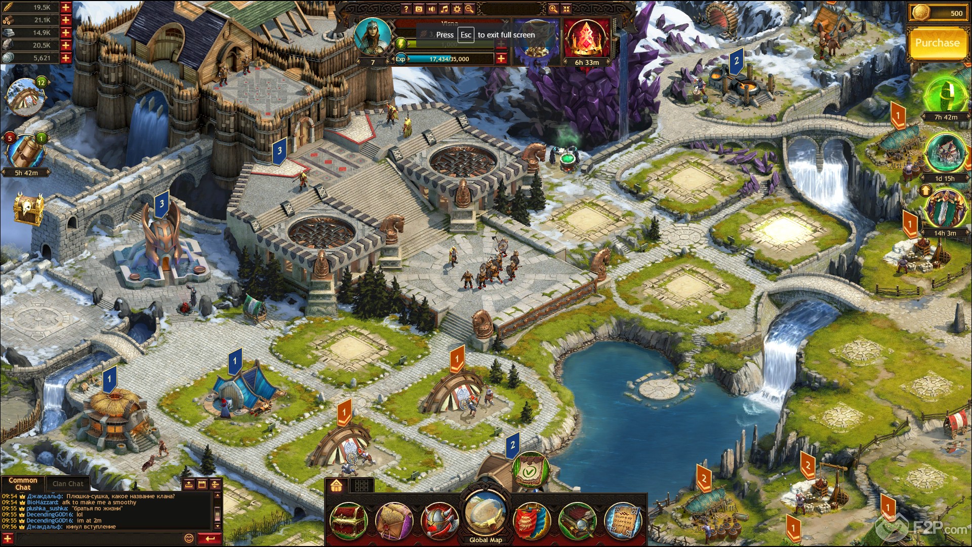 Vikings War of Clans — скриншот 1