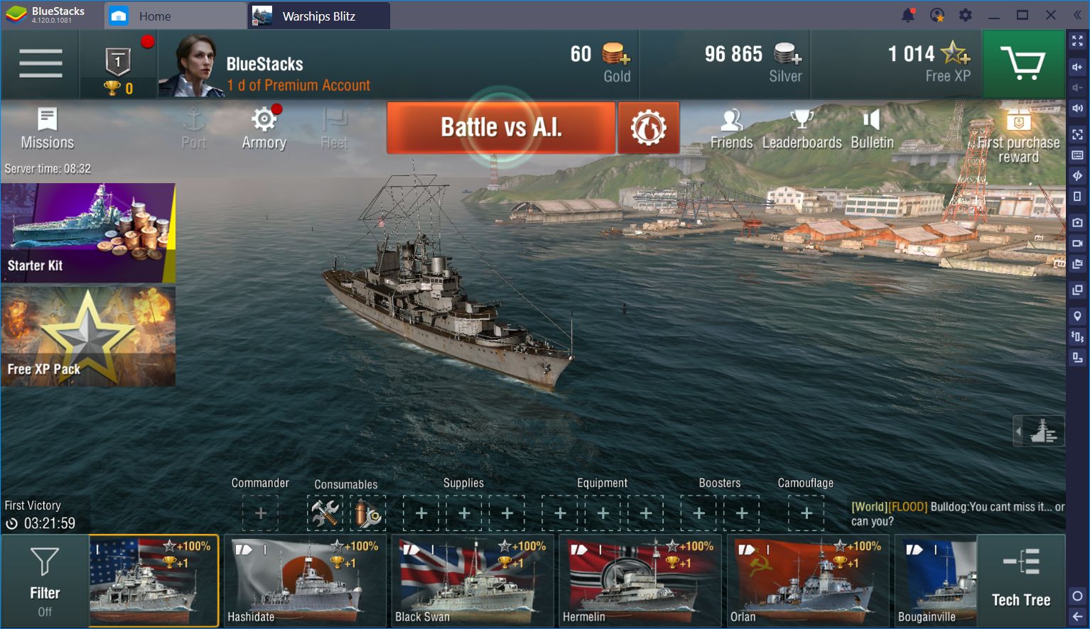 World of Warships Blitz — скриншот 3