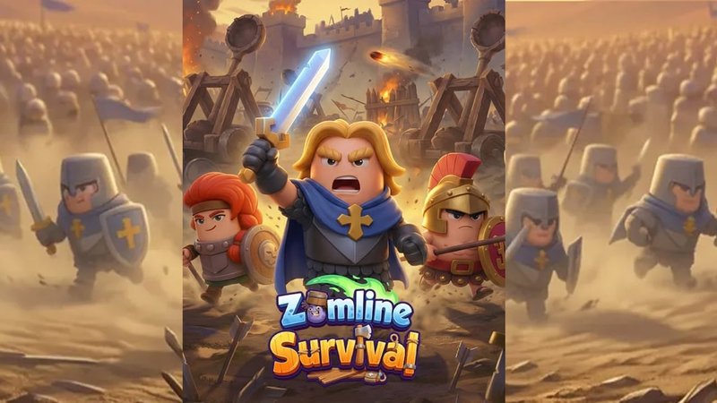 🧟 Zomline Survival — милая зомби-стратегия, в которую сложно перестать играть