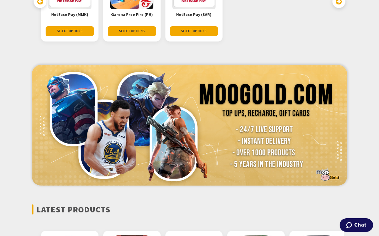 MooGold — процесс покупки